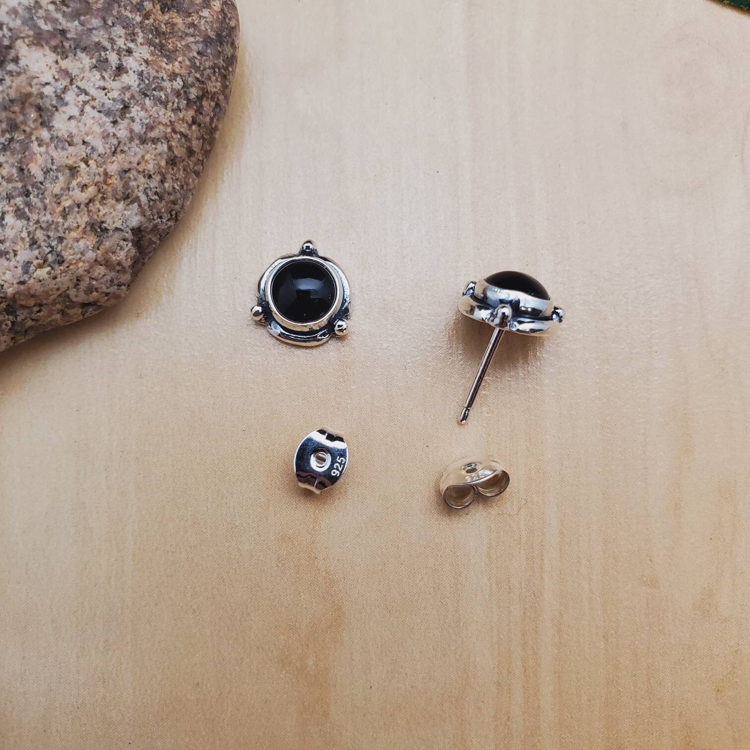 ORECCHINI IN ARGENTO 925 PUNTO LUCE TONDO VARIE MISURE (NCO0112 - Foto 2