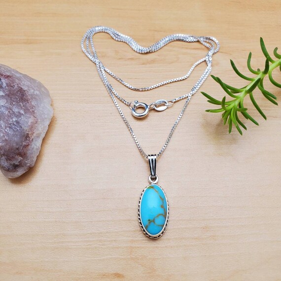 Socute925 Dainty Turquoise Earrings Necklace Set | Turquoise Socute925 Dainty Turquoise Earrings Necklace Set | Turquoise
