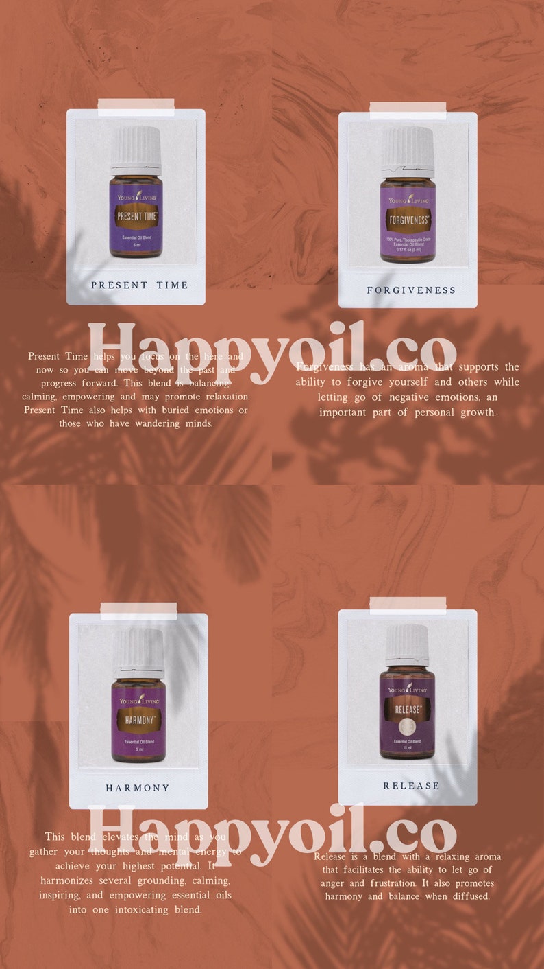 Young Living Feelings Kit Graphics Etsy