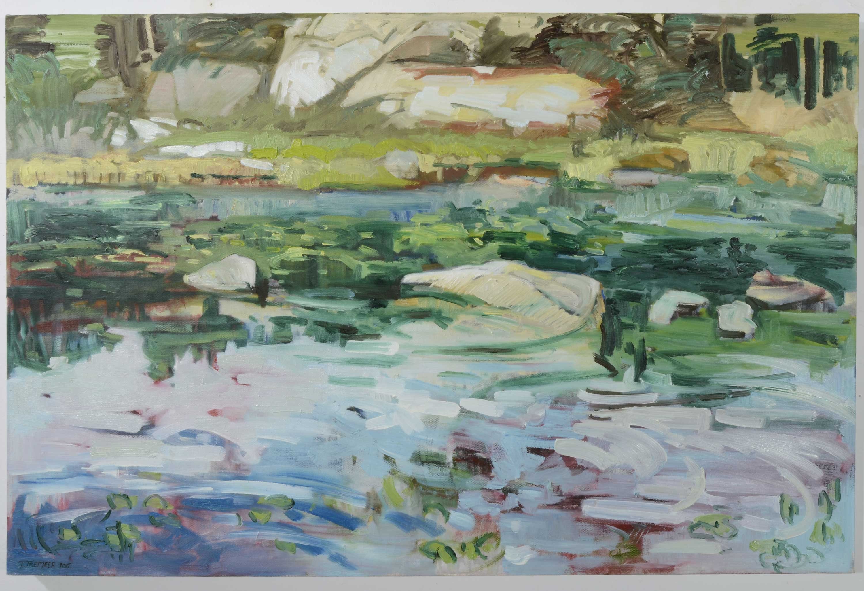 Impressionist Landscape Painting Original Art Large Oil | Etsy