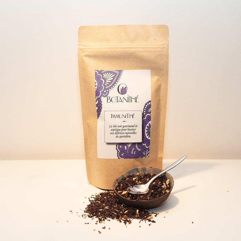 Thé Noir - Immunithé Pêche-Passion
