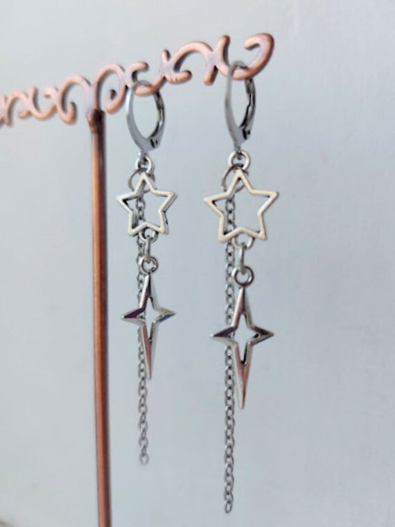 【STONEHENgE】Polaris〜Silver Polar Star Earrings SA24A82P il_fullxfull.5886230180_3v9q.jpg