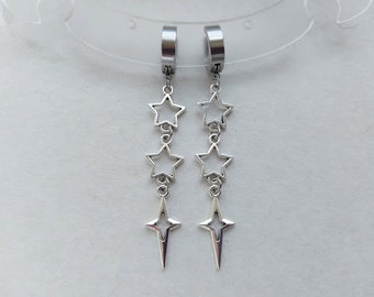 【STONEHENgE】Polaris〜Silver Polar Star Earrings SA24A82P STONEHENgE】Polaris〜Silver Polar Star Earrings SA24A82P