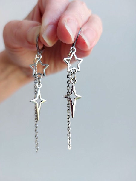 [STONE HENgE] 韓国☆925 Silver☆Polaris Silver Earrings 2 il_fullxfull.6004689063_7ytb.jpg