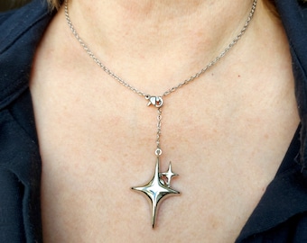 【2plan】24SS★ [LAN ARCHIVE] Suede Rope Star Necklace 1078] Suede Rope Star Necklace - LAN ARCHIVE | 60% - Asian