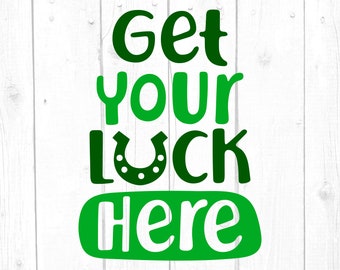 patty/'s day christmas, st gift ideas block decor holiday decor Get Your Luck Here Kisses 25 Cents Blocks housewarming march 17th