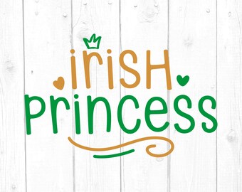 Download Irish Princess Svg Etsy