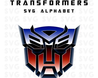transformer letters alphabet