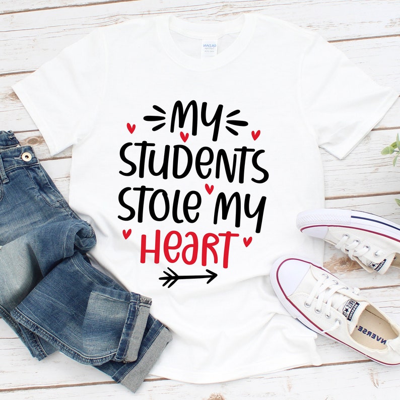 My Students Stole My Heart Svg Valentines Svg Valentines Day - Etsy