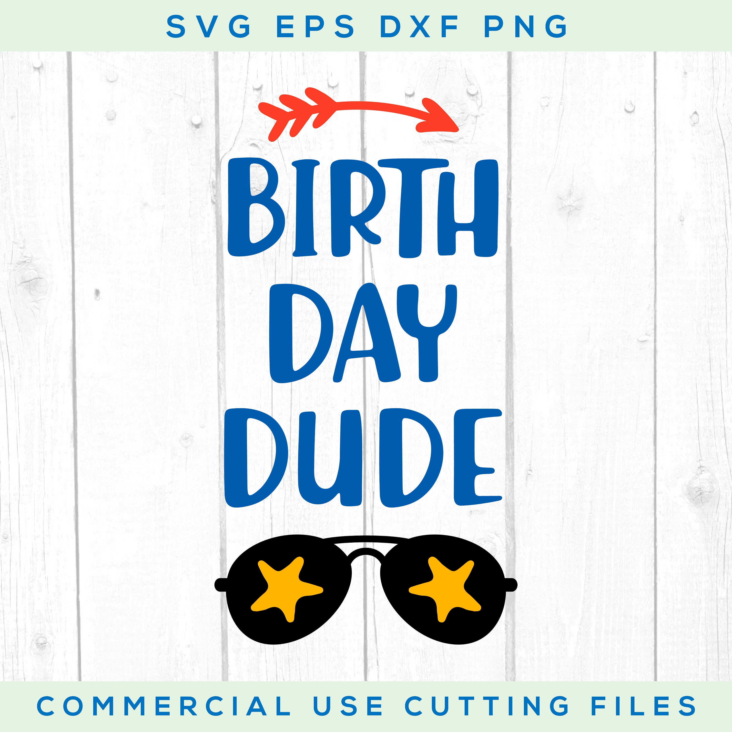 Birthday Dude Svg Boy Tshirt Svg Happy Birthday Svg Party Etsy