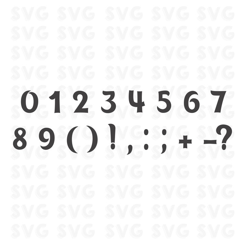 trolls alphabet svg trolls font eps png trolls font svg etsy
