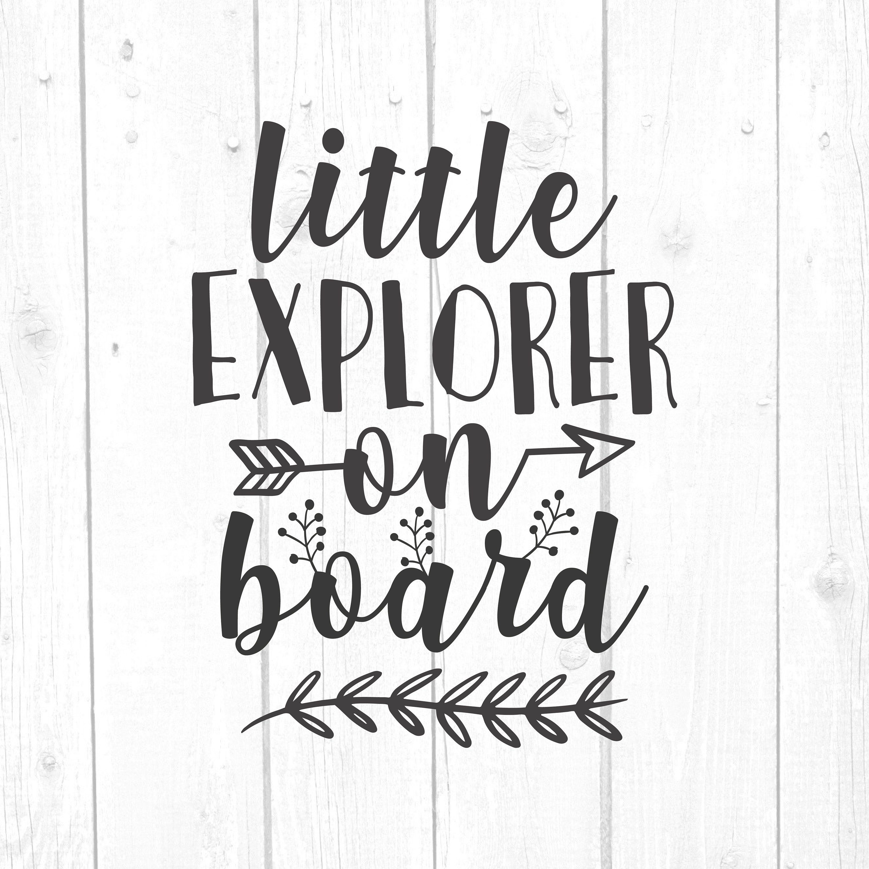 Download Little Explorer On Board Svg Camper Svg Camping Svg Etsy