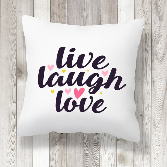 Live Laugh Love Svg Valentine Svg Shirt Svg Silhouette | Etsy