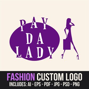Fashion Logo for Boutique or Women’s Brand – Custom Urban Style Branding – Stylish Feminine Logo Design for Modern Entrepreneurs