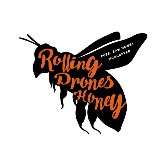 Bee Premade Logo Design, Modern Honey Brand Logo, Bold Beekeeper