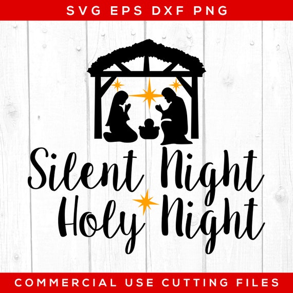 Download Free Nativity Svg Christmas Christmas Svg Christmas Tshirt Etsy SVG DXF Cut File