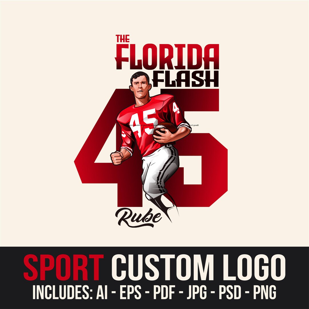 Custom Sports Logo for Teams and Athletes – Illustration & Lettering ...