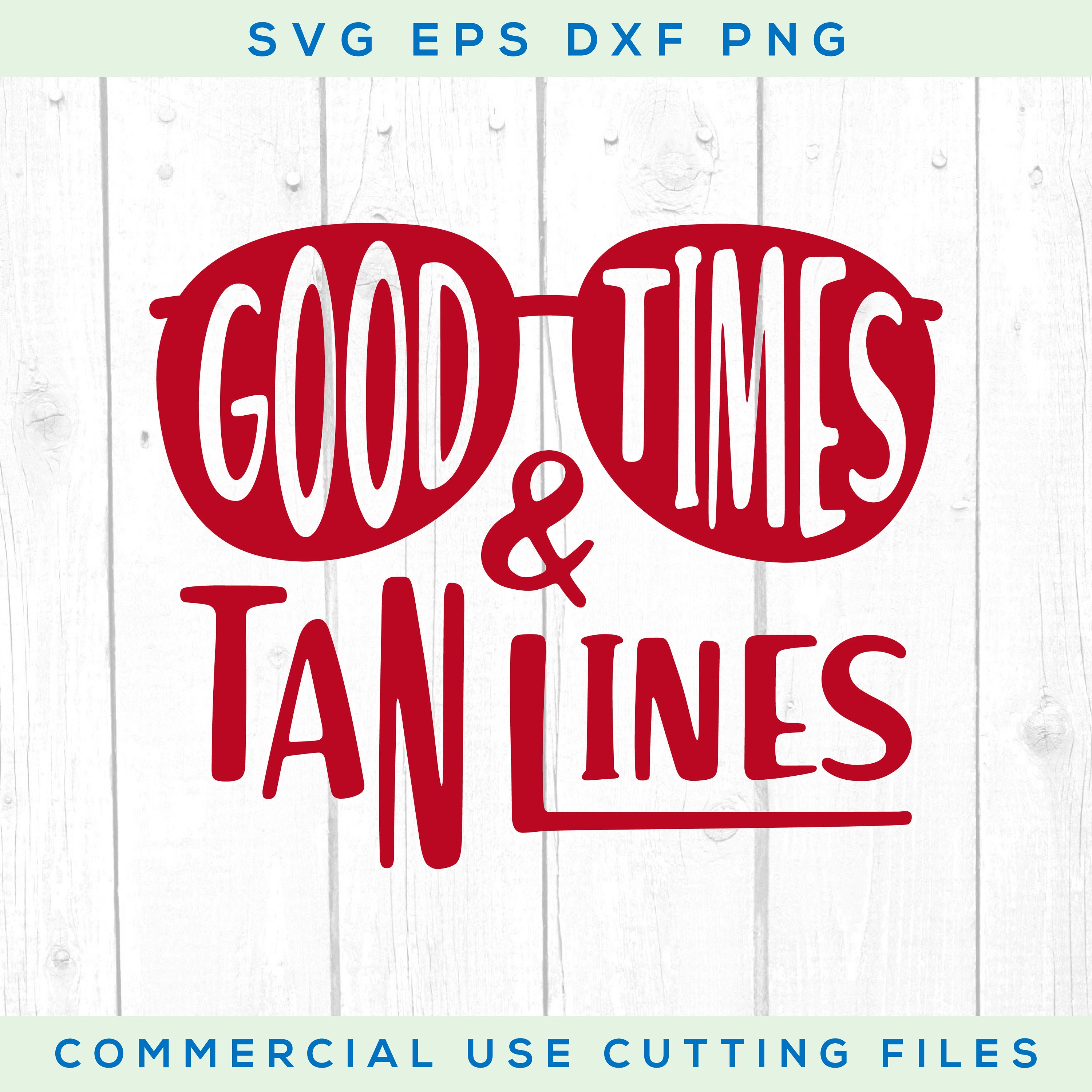 Good Times and Tan Lines Svg Summer Hand Lettered Svg Summer | Etsy