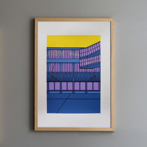 Van Nelle - Zeefdruk/Silkscreenprint