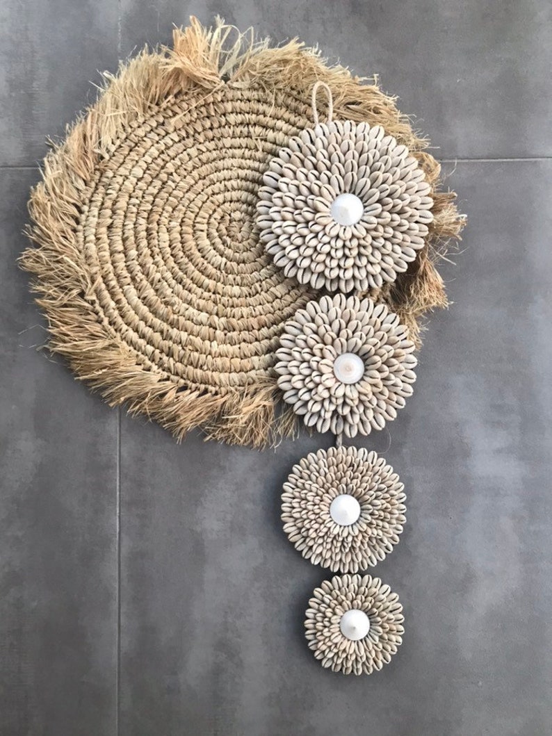 Long Balinese shell garland to hang 55 cm image 8