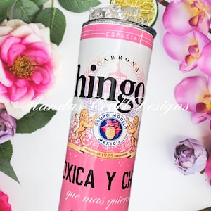 Vaso de cerveza Chingona