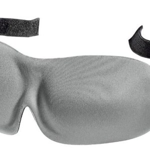 Most Comfortable Sleep Mask That Effectively Block Out Light Cool Gray