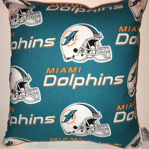 miami dolphins pillow case