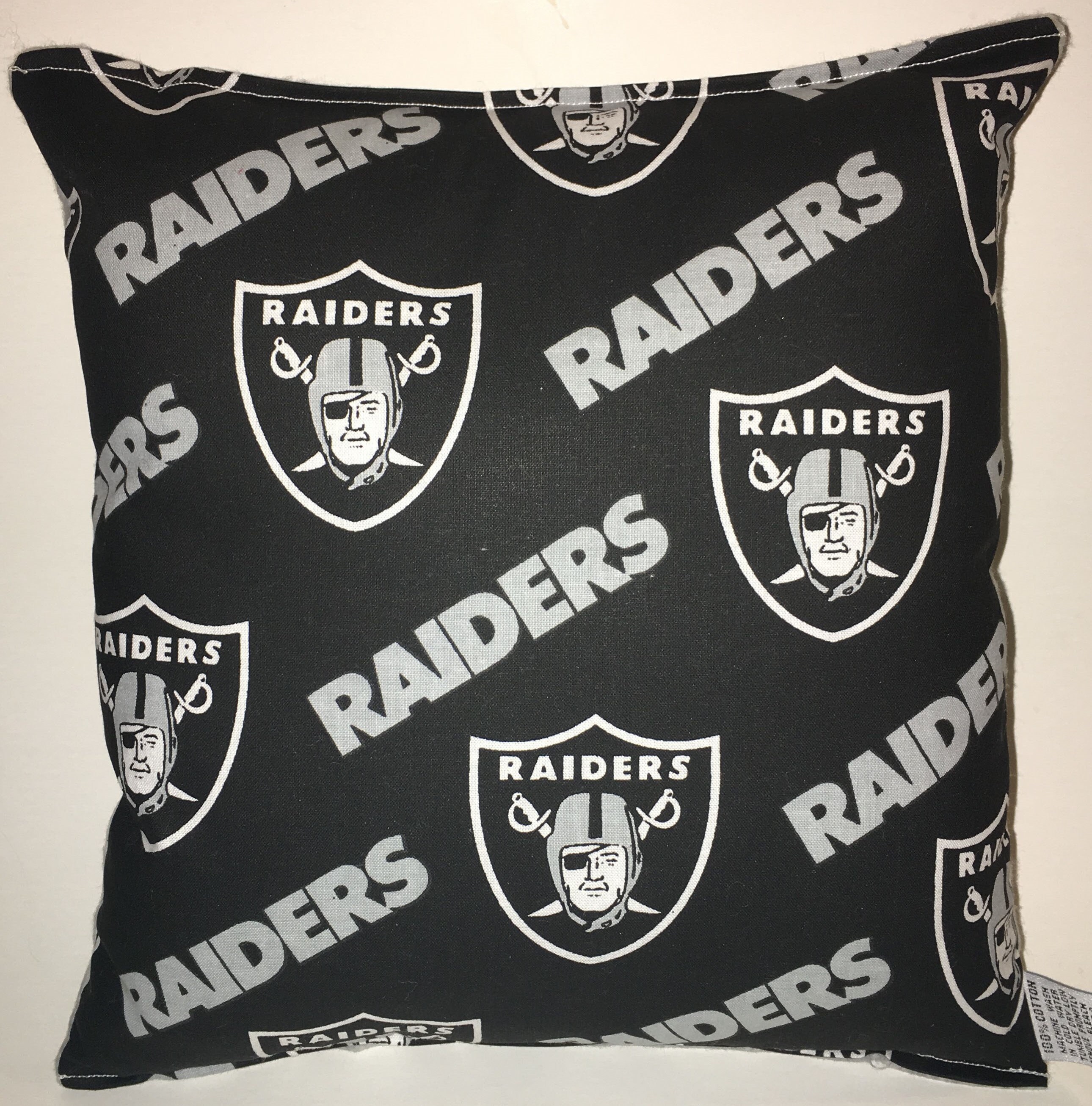 raiders pillowcase
