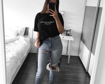 oversized yves saint laurent t shirt