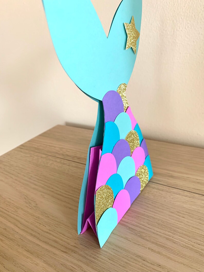 Mermaid Party Loot Bag Ariel Mermaid Favor Bag Etsy