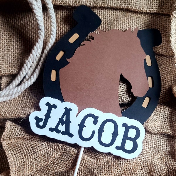 Vaquero Cake Topper Etsy