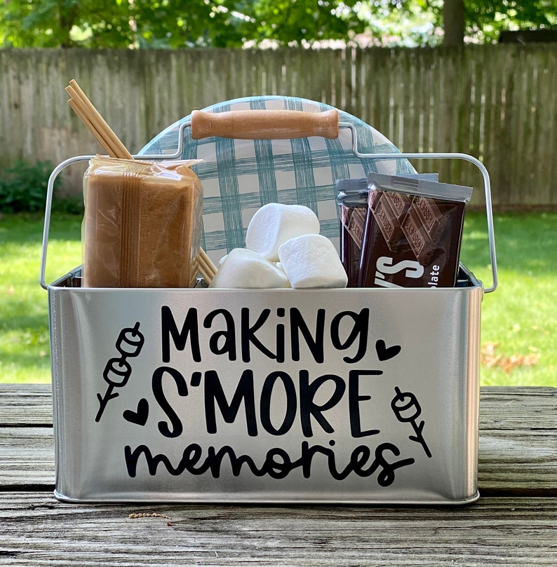 SMores Caddy/SMores carrier/smores picnic basket/smore Etsy