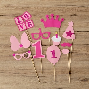 Photobooth accessories “My first birthday” 1 year