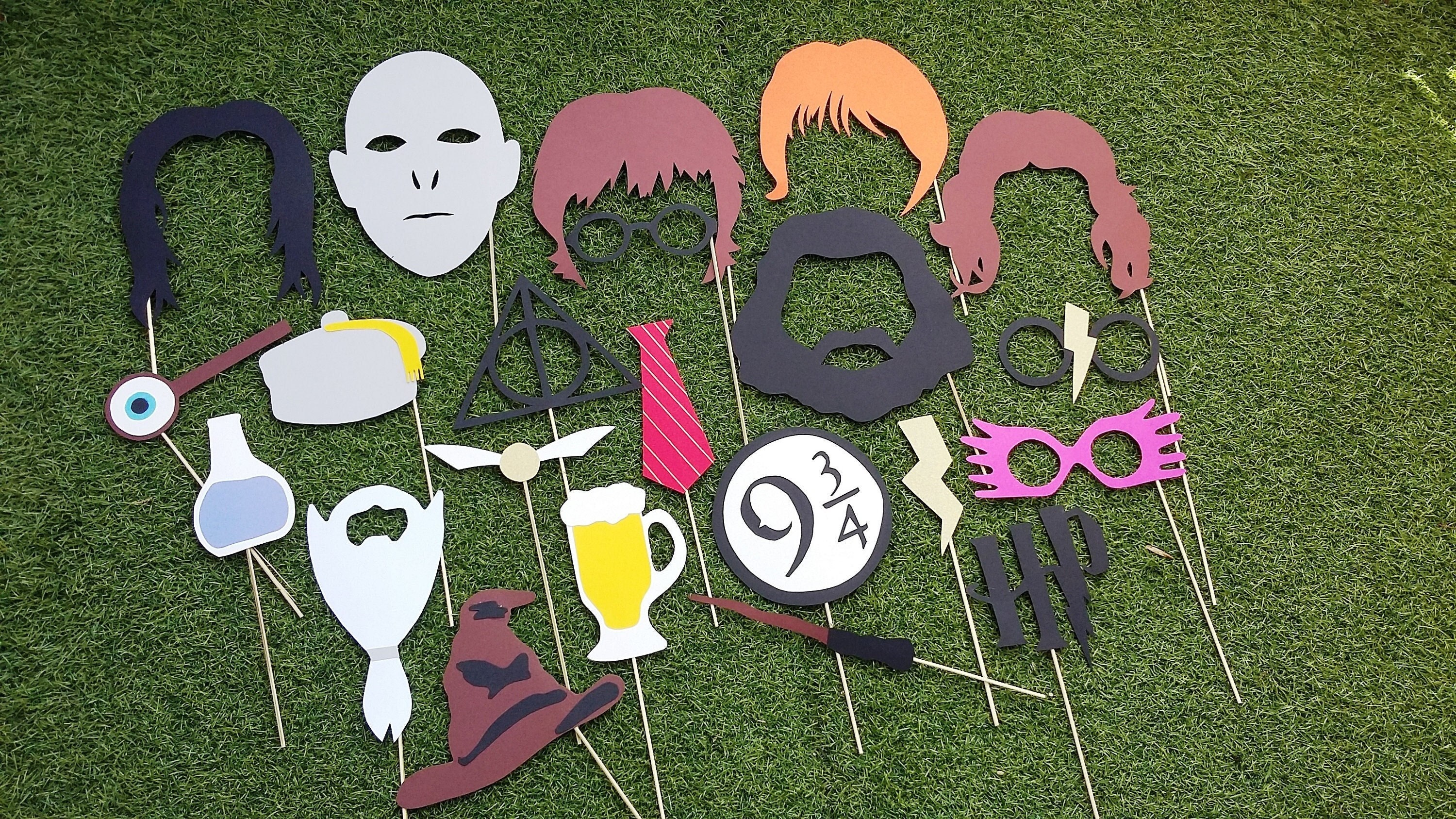 Photo Accessories Booth Harry Potter X 22 Magic Low Fantasy - Etsy Norway