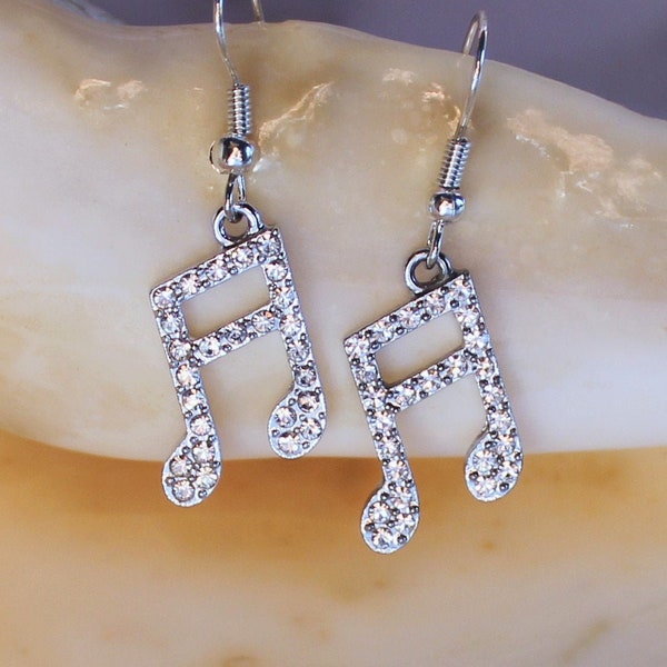 Rhinestone Earrings Etsy