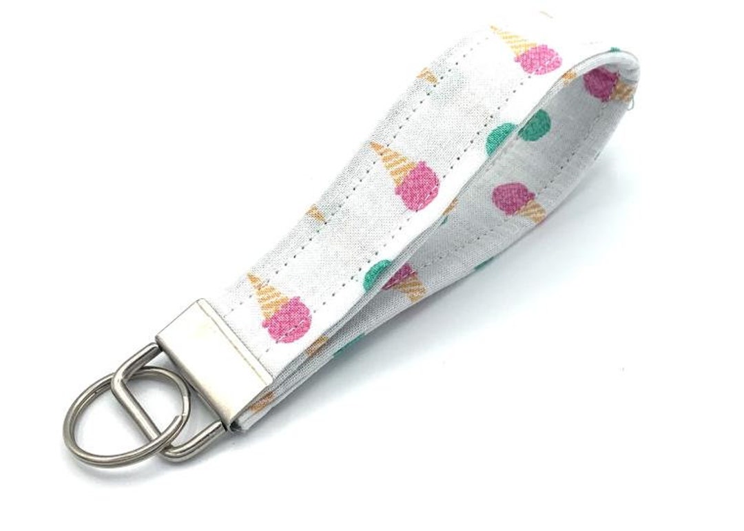 Cute Ice Cream Keychain VSCO Girl VSCO Keychain Etsy