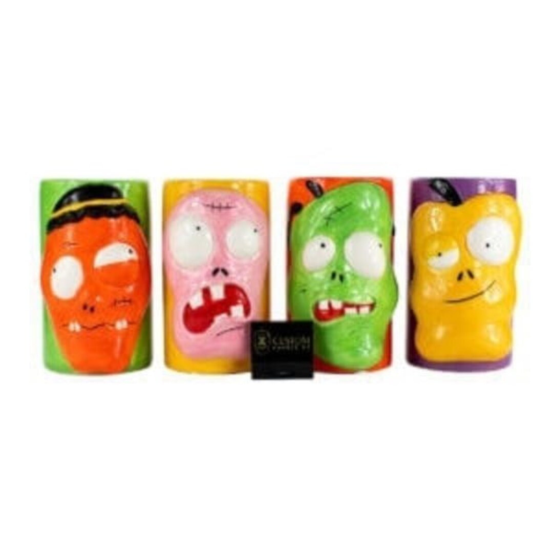 Monster Face Candles Toasted Pumpkin Spice Scented Etsy