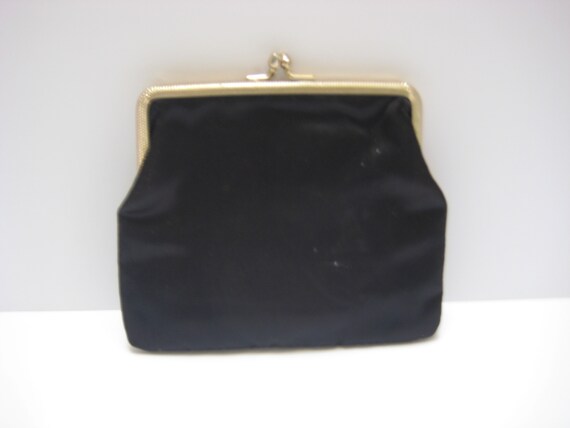 Small 50's Hand Clutch With Beautiful Dancing Bar… - image 2