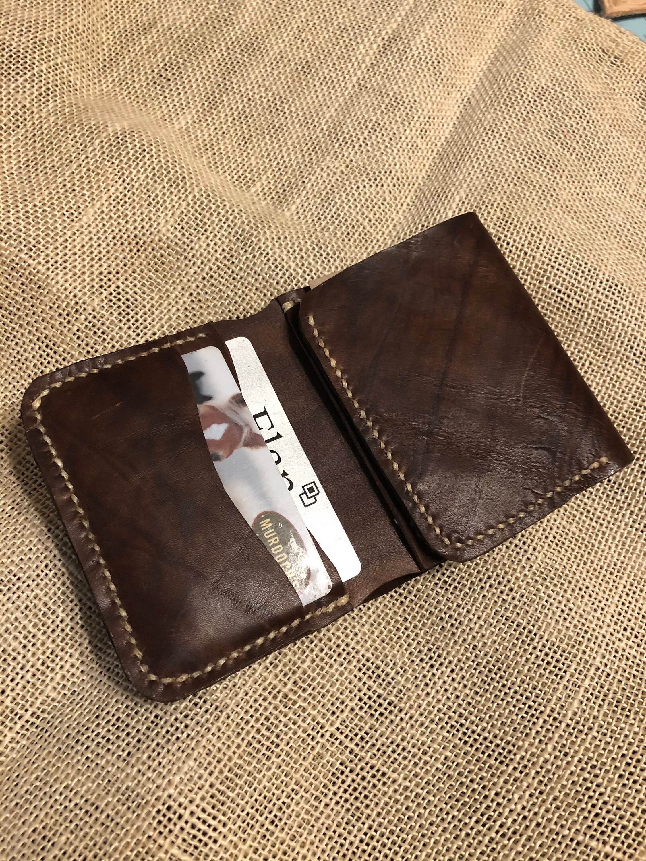 RIO BRAVO oil Tanned Leather Wallet - Etsy