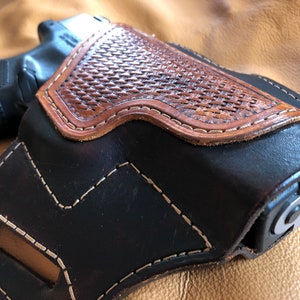 GRANGER (custom tooled leather holster)