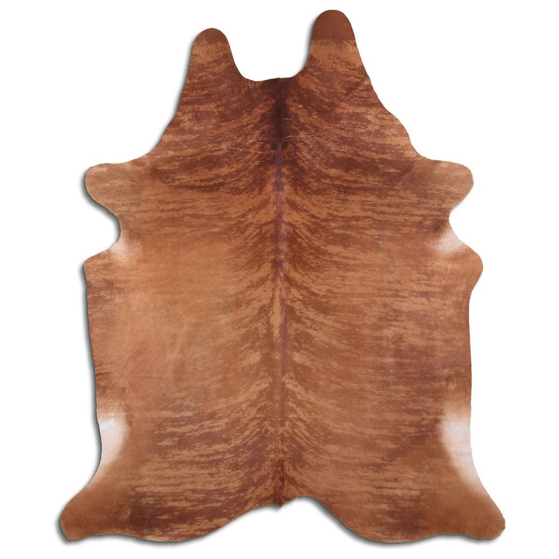 100 Real Brazilian Cowhide Fur Rug Natural Brindle Cowhide Etsy