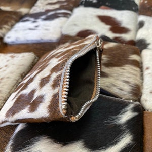 100 % Real Cowhide Coin Wallet Credit Card Holder Change Purse Chapstick Wallet Perfect For Gifts Mothersday Gift Gifts For Her image 2