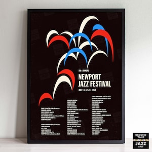 Newport Jazz Poster - Etsy