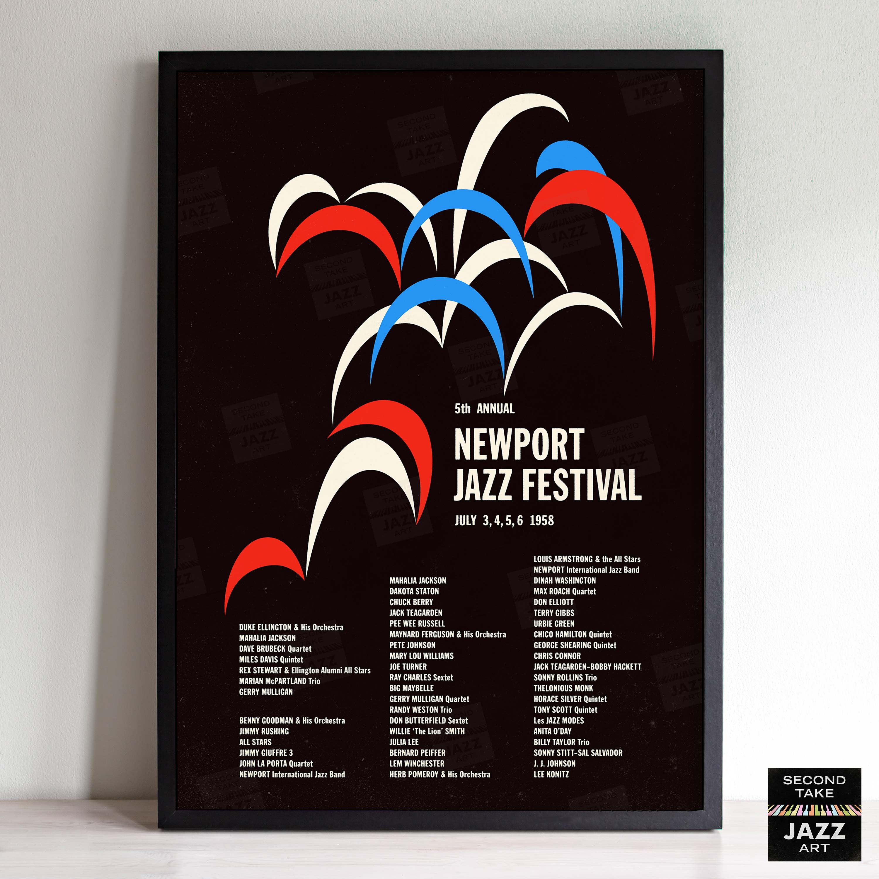 Newport Jazz Poster - Etsy
