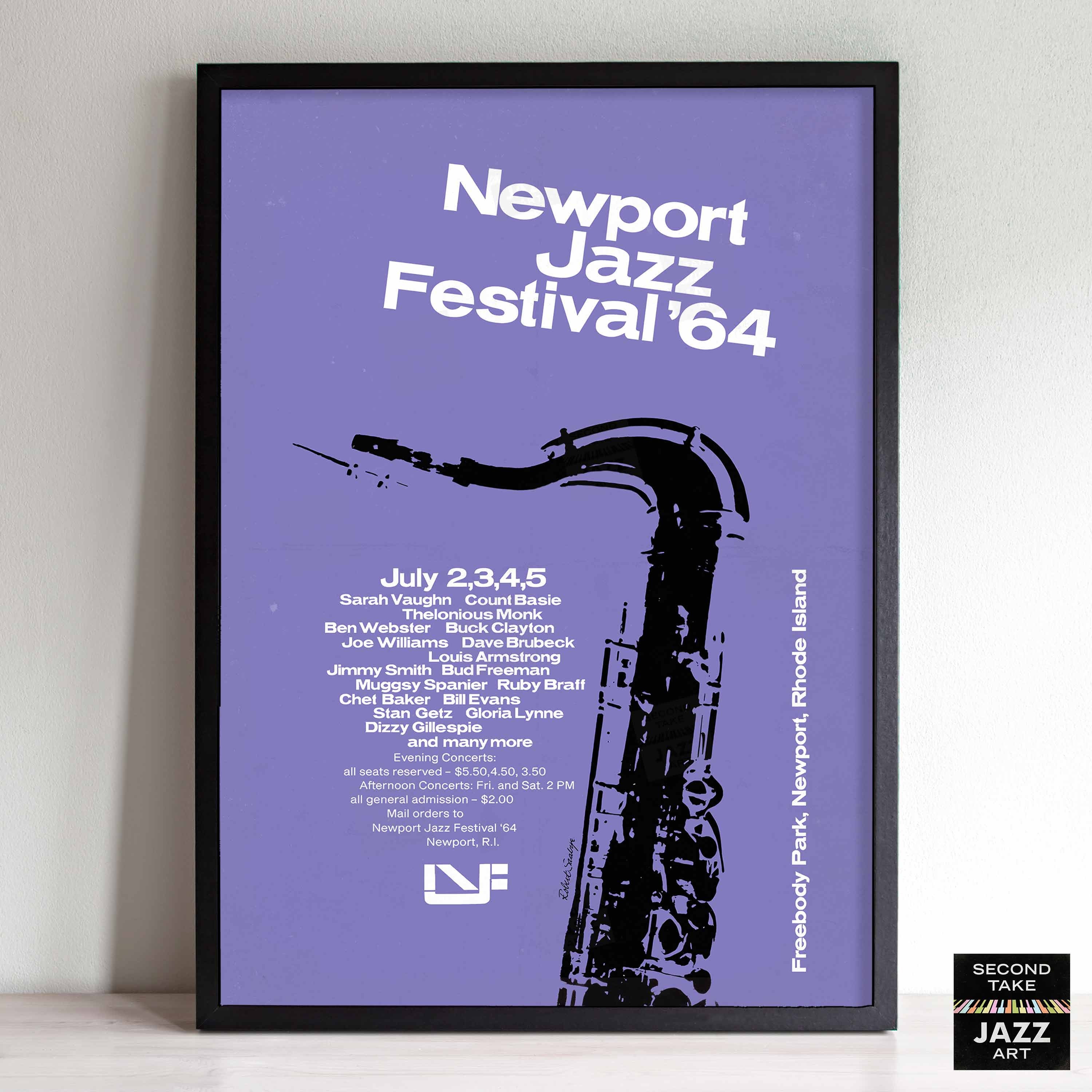 Newport Jazz Poster - Etsy