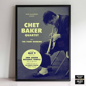 Chet Baker Poster - Etsy