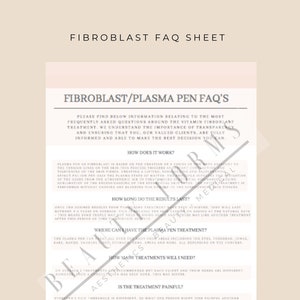 Fibroblast FAQ Sheet Download & Print