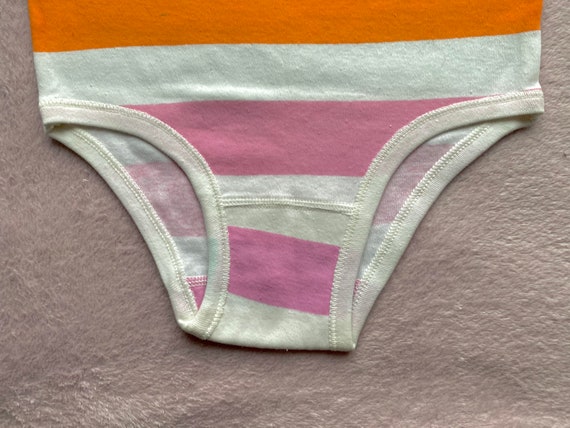 Soviet Unused Girls Underwear, Striped Retro Russian … - Gem