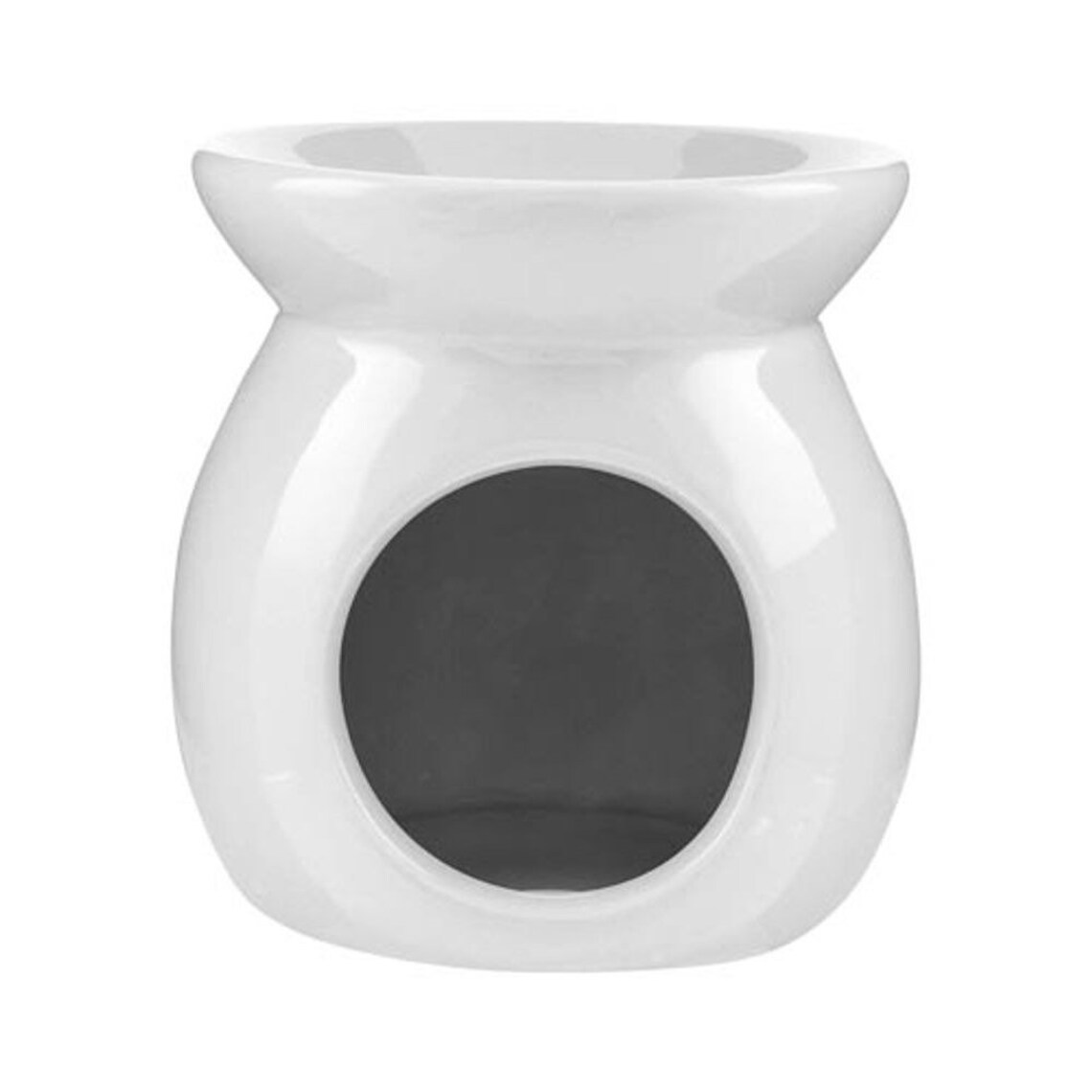 White Ceramic Oil Burner Etsy