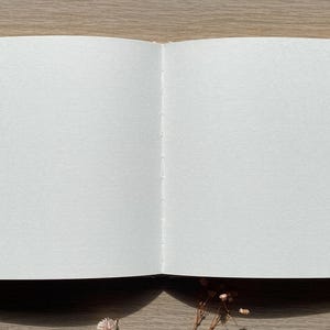 Personalised Embroidered Wedding Guest Book: Pink Lace Outline Heart and Initials image 9